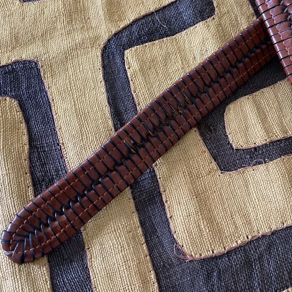 Tommy  Bahama woven leather belt